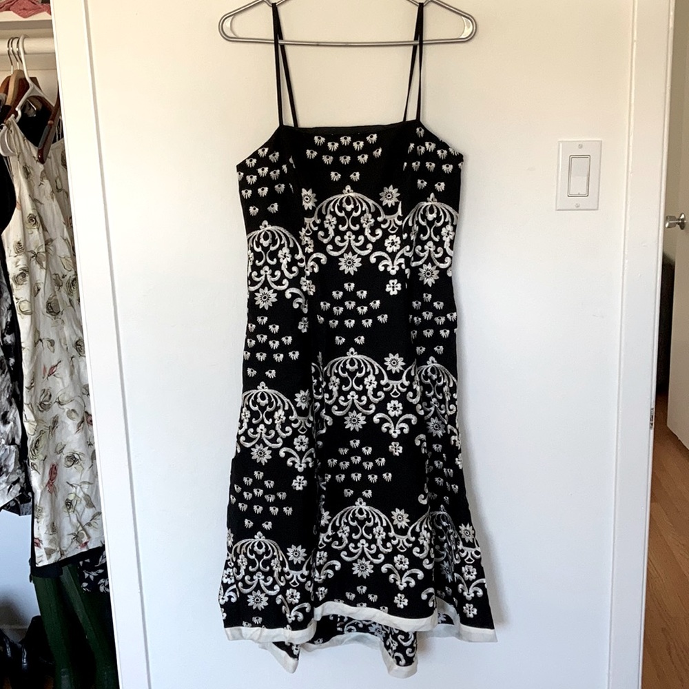 Mercer and Madison Embroidered Dress with Cardigan